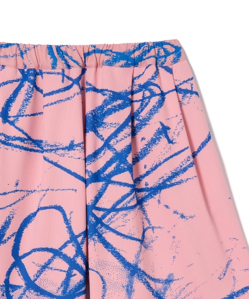 NON TOKYO（ノントーキョー）の「PRINT RIB WIDE SHORTS（その他パンツ