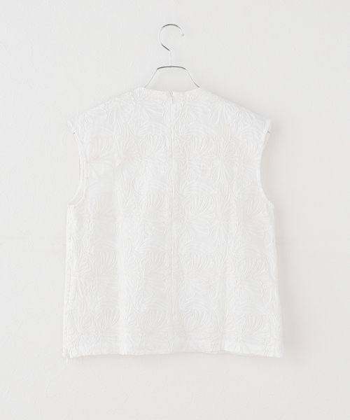 SEEALL（シーオール）の「【SEEALL/シーオール】 ORIGAMI HOLD TOP（シャツ/ブラウス・レディース・ホワイト・38）」の12枚目の写真