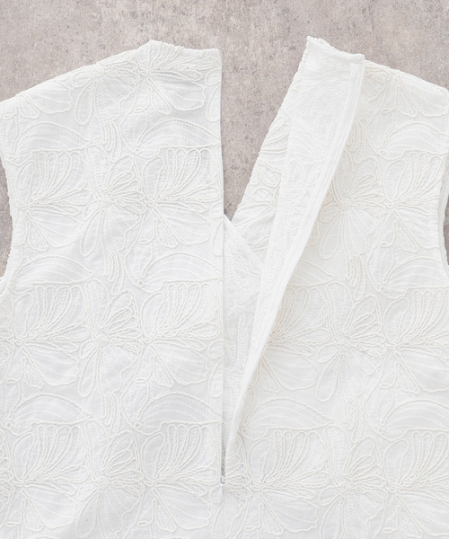SEEALL（シーオール）の「【SEEALL/シーオール】 ORIGAMI HOLD TOP（シャツ/ブラウス・レディース・ホワイト・38）」の9枚目の写真