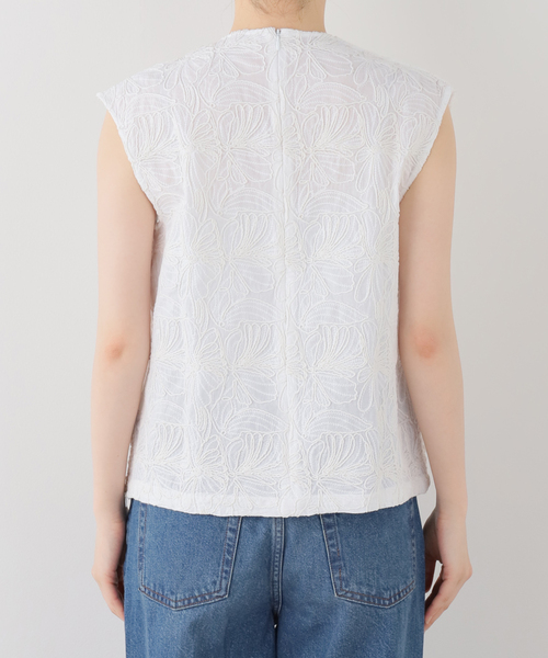SEEALL（シーオール）の「【SEEALL/シーオール】 ORIGAMI HOLD TOP（シャツ/ブラウス・レディース・ホワイト・38）」の2枚目の写真
