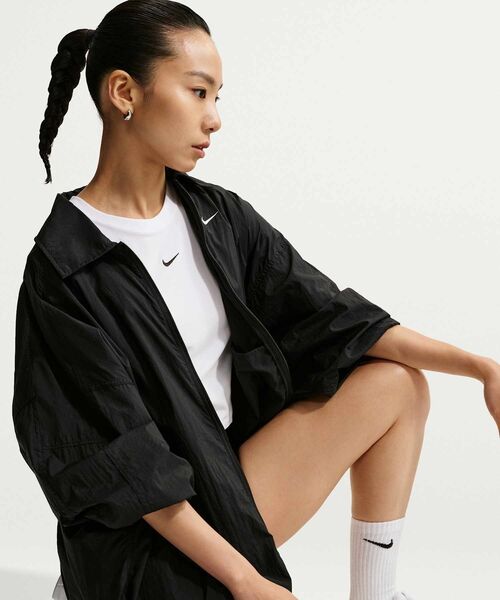 y*o様 新品NIKE プリーツデザイン ジャケット Mサイズ ブラック NIKE】PLEATD TRK JKT(ジャケット)｜アウター｜emmi（エミ）の通販
