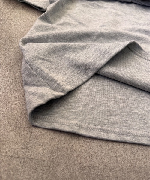 SHEPP(シープ)の「フロントリボン オフショルダー 半袖サマーニットトップス(Tシャツ/カットソー・レディース・ピンク/ホワイト/グレー・S/M)」の10枚目の写真