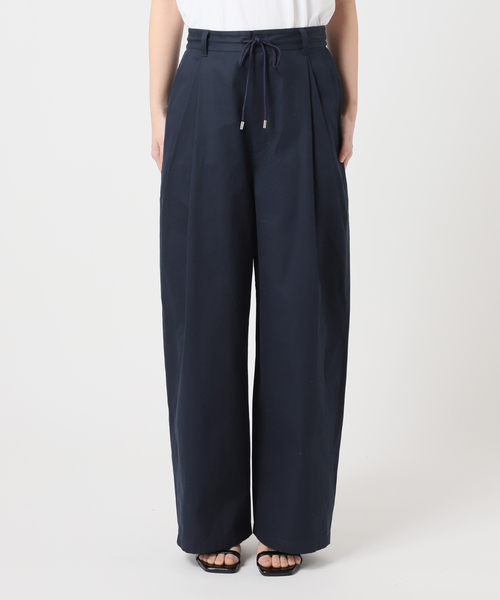 U by SPICK&SPAN(ユーバイスピックアンドスパン)の「《追加》ルーズタックチノパンツ(チノパンツ・レディース・カーキ/ベージュ/ネイビー・34/36/38)」の8枚目の写真