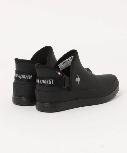 le coq sportif(ルコックスポルティフ)の「le coq sportif ルコックスポルティフ 【サッと履ける】LCS ALMA AC R SI 防水 軽量 レディースシューズ(LCSアルマACレインSI)(レインシューズ・レディース・ホワイト/ブラック・23.0cm/24.0cm/25.0cm)」の3枚目の写真