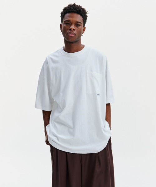 COOTIE PRODUCTIONS(クーティープロダクションズ)の「Open End Yarn Error Fit S/S Tee(Tシャツ/カットソー・メンズ・ブラック/グレー系その他/ホワイト・LARGE/MEDIUM/SMALL/X-LARGE)」の4枚目の写真