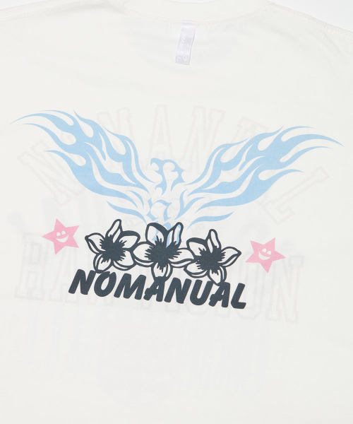 NOMANUAL(NOMANUAL)の「G.P PRINTED T-SHIRT - VINTAGE WHITE(Tシャツ/カットソー・レディース・その他・SMALL/MEDIUM/LARGE/X-LARGE)」の6枚目の写真