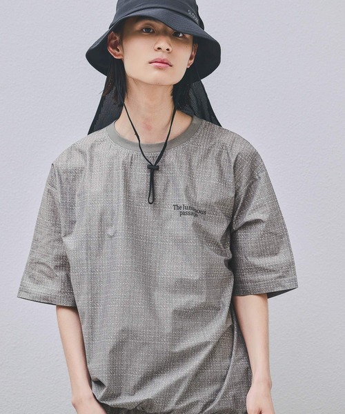 LAKOLE(ラコレ)の「コレカイテキTシャツ / 667260(Tシャツ/カットソー・メンズ・ボルドー/グレー/アイボリー/ブラック・MEDIUM/LARGE/X-LARGE)」の4枚目の写真