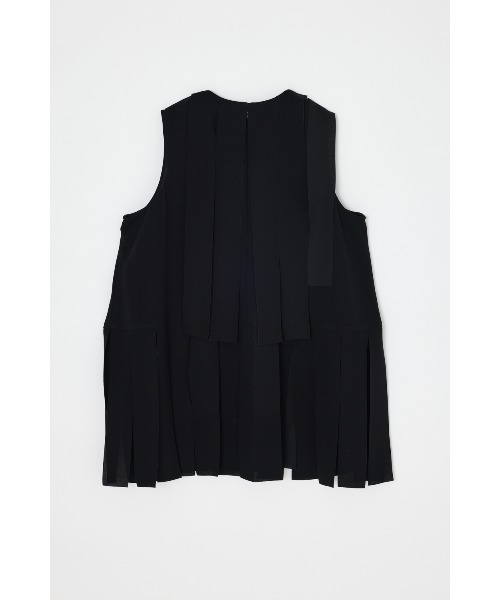 ENFOLD(エンフォルド)の「SHREDDER TANK-TOP(タンクトップ・レディース・ブラック/ダークグレー・38)」の3枚目の写真