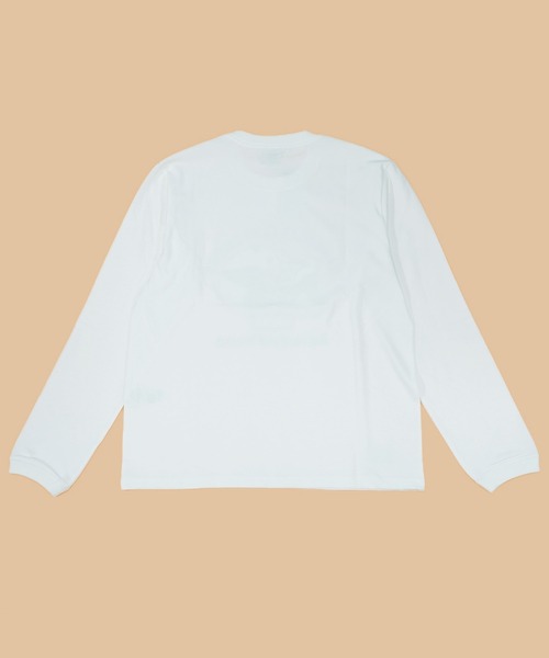 CHUMS(チャムス)の「【CHUMS】CHUMS×AW ロングTシャツ(Tシャツ/カットソー・レディース・ベージュ/ホワイト・S/M/L)」の6枚目の写真