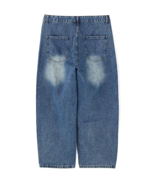 SIS(エスアイエス)の「SIS/エスアイエス/Denim Pants(デニムパンツ・レディース・グレー/ブルー・M/L)」の5枚目の写真