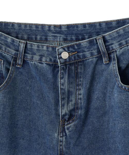 SIS(エスアイエス)の「SIS/エスアイエス/Denim Pants(デニムパンツ・レディース・グレー/ブルー・M/L)」の6枚目の写真