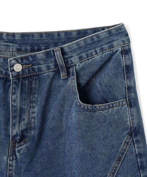 SIS(エスアイエス)の「SIS/エスアイエス/Denim Pants(デニムパンツ・レディース・グレー/ブルー・M/L)」の8枚目の写真