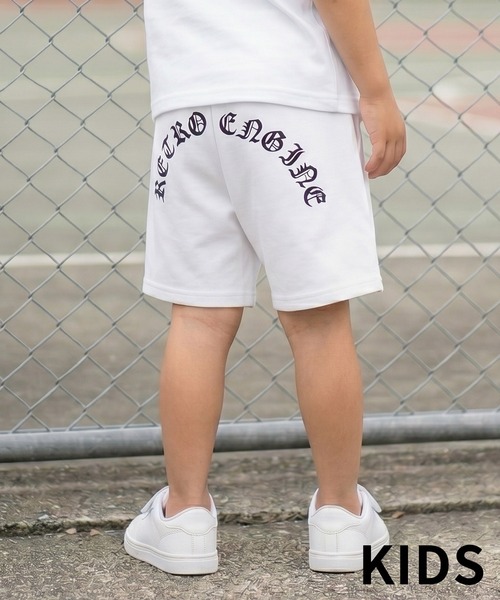 adamsJUGGLER（アダムスジャグラー）の「RTEG T.C.O.Eスウェットショートパンツキッズ（その他パンツ・キッズ・ブラック/ホワイト・120/110/100/150/130）」の3枚目の写真