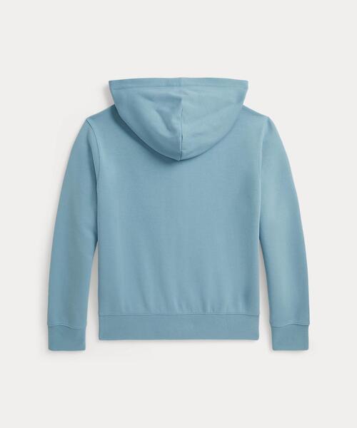POLO RALPH LAUREN CHILDRENSWEAR(ポロ ラルフ ローレン チルドレンズウェア)の「ダブルニット フルジップ フーディ(パーカー・キッズ・ブルー・M/S/L)」の4枚目の写真