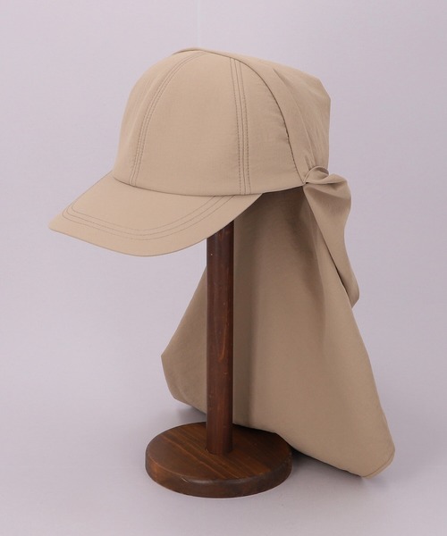 CA4LA(カシラ)の「ARDEM(キャップ・レディース・ベージュ/ブラック・ONESIZE)」の10枚目の写真
