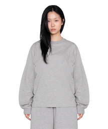 DAILY LONG SLEEVE TEE (GREY)