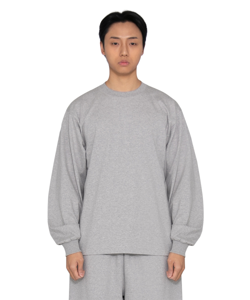 DURTの「DAILY LONG SLEEVE TEE (GREY)（Tシャツ/カットソー・レディース・その他・SMALL/LARGE/X-LARGE/MEDIUM）」の2枚目の写真