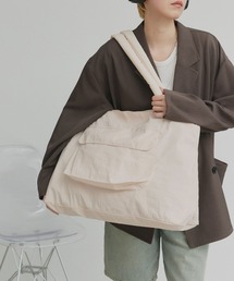 ad thie（アドティエ）の「ビッグ ナイロン トートバッグ（トートバッグ）」