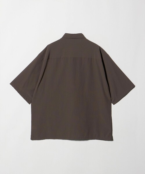 UNITED ARROWS(ユナイテッドアローズ)の「DotAir ドットエア ミリタリー ショートスリーブ シャツ 吸水速乾 タテストレッチ(シャツ/ブラウス・メンズ・ブラック/ダークブラウン・S/M/L/XL)」の13枚目の写真