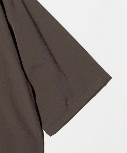 UNITED ARROWS(ユナイテッドアローズ)の「DotAir ドットエア ミリタリー ショートスリーブ シャツ 吸水速乾 タテストレッチ(シャツ/ブラウス・メンズ・ブラック/ダークブラウン・S/M/L/XL)」の16枚目の写真