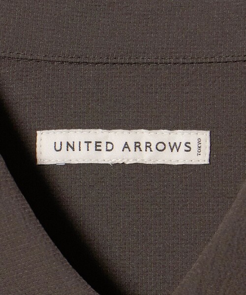 UNITED ARROWS(ユナイテッドアローズ)の「DotAir ドットエア ミリタリー ショートスリーブ シャツ 吸水速乾 タテストレッチ(シャツ/ブラウス・メンズ・ブラック/ダークブラウン・S/M/L/XL)」の20枚目の写真