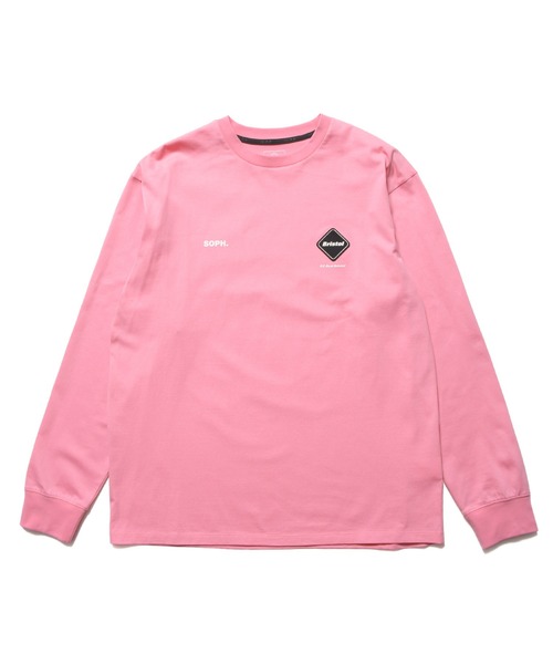 F.C.Real Bristol(エフシーレアルブリストル)の「AUTHENTIC L/S TEE(Tシャツ/カットソー・メンズ・オレンジ/ターコイズブルー/ピンク/ブラック/グレイッシュベージュ/ホワイト・SMALL/MEDIUM/LARGE/X-LARGE/XX-LARGE)」の6枚目の写真