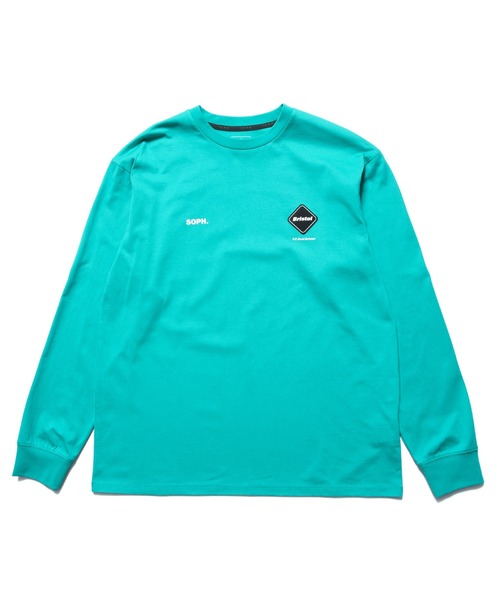 F.C.Real Bristol(エフシーレアルブリストル)の「AUTHENTIC L/S TEE(Tシャツ/カットソー・メンズ・オレンジ/ターコイズブルー/ピンク/ブラック/グレイッシュベージュ/ホワイト・SMALL/MEDIUM/LARGE/X-LARGE/XX-LARGE)」の5枚目の写真