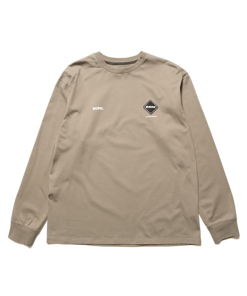 F.C.Real Bristol(エフシーレアルブリストル)の「AUTHENTIC L/S TEE(Tシャツ/カットソー・メンズ・オレンジ/ターコイズブルー/ピンク/ブラック/グレイッシュベージュ/ホワイト・SMALL/MEDIUM/LARGE/X-LARGE/XX-LARGE)」の4枚目の写真