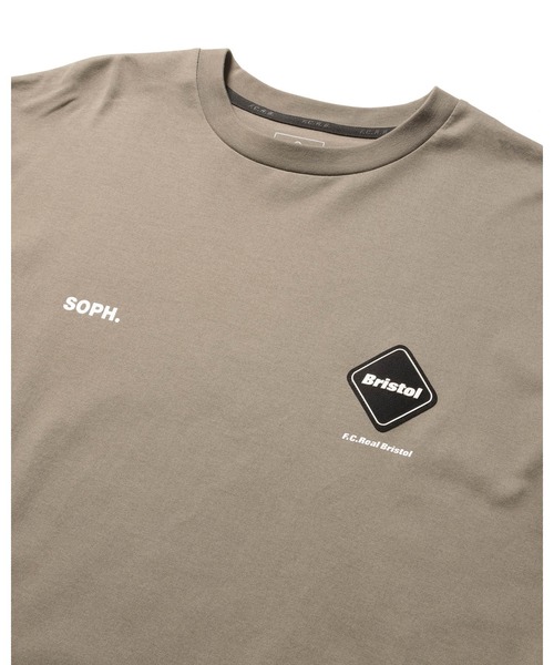 F.C.Real Bristol(エフシーレアルブリストル)の「AUTHENTIC L/S TEE(Tシャツ/カットソー・メンズ・オレンジ/ターコイズブルー/ピンク/ブラック/グレイッシュベージュ/ホワイト・SMALL/MEDIUM/LARGE/X-LARGE/XX-LARGE)」の15枚目の写真