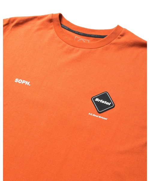 F.C.Real Bristol(エフシーレアルブリストル)の「AUTHENTIC L/S TEE(Tシャツ/カットソー・メンズ・オレンジ/ターコイズブルー/ピンク/ブラック/グレイッシュベージュ/ホワイト・SMALL/MEDIUM/LARGE/X-LARGE/XX-LARGE)」の9枚目の写真