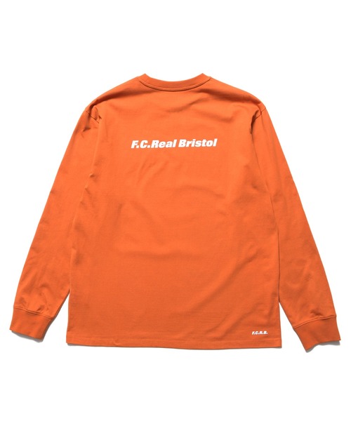 F.C.Real Bristol(エフシーレアルブリストル)の「AUTHENTIC L/S TEE(Tシャツ/カットソー・メンズ・オレンジ/ターコイズブルー/ピンク/ブラック/グレイッシュベージュ/ホワイト・SMALL/MEDIUM/LARGE/X-LARGE/XX-LARGE)」の8枚目の写真