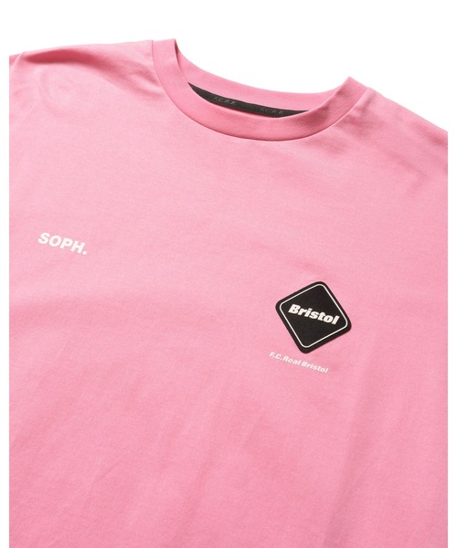 F.C.Real Bristol(エフシーレアルブリストル)の「AUTHENTIC L/S TEE(Tシャツ/カットソー・メンズ・オレンジ/ターコイズブルー/ピンク/ブラック/グレイッシュベージュ/ホワイト・SMALL/MEDIUM/LARGE/X-LARGE/XX-LARGE)」の13枚目の写真