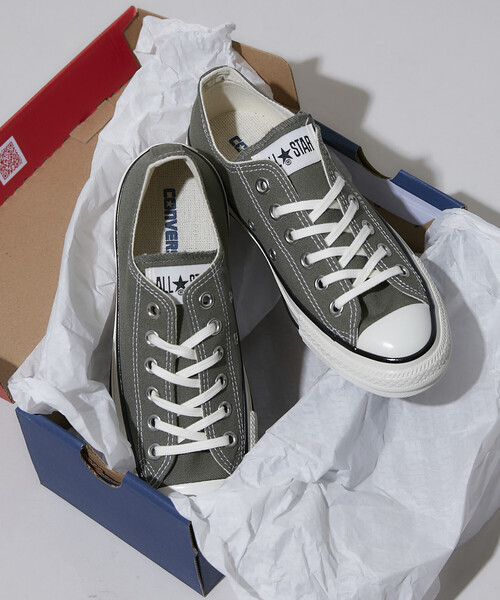 CONVERSE（コンバース）の「CONVERSE/コンバース ALL STAR AGED CL OX[23.0~25.0cm]　限定展開（スニーカー・レディース・ブルー/オレンジ/チャコールグレー・25.0cm/24.0cm/23.0cm）」の2枚目の写真