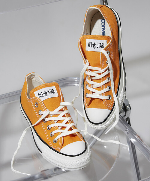 CONVERSE（コンバース）の「CONVERSE/コンバース ALL STAR AGED CL OX[23.0~25.0cm]　限定展開（スニーカー・レディース・ブルー/オレンジ/チャコールグレー・25.0cm/24.0cm/23.0cm）」の5枚目の写真
