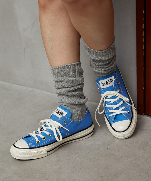 CONVERSE（コンバース）の「CONVERSE/コンバース ALL STAR AGED CL OX[23.0~25.0cm]　限定展開（スニーカー・レディース・ブルー/オレンジ/チャコールグレー・25.0cm/24.0cm/23.0cm）」の6枚目の写真