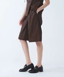 Ray BEAMS | フェイクレザー バミューダ パンツ(その他パンツ)
