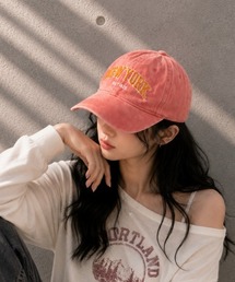 boemy（ボエミー）の「ニューヨークロゴウォッシュド キャップ（キャップ）」