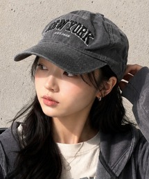 boemy（ボエミー）の「ニューヨークロゴウォッシュド キャップ（キャップ）」