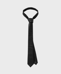 NONBLANK（ノンブランク）の「フェイクレザー スリムタイ_BLACK（ネクタイ）」