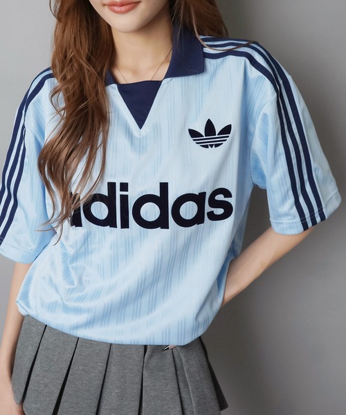 adidas/アディダス】半袖サッカーTシャツ/ユニフォーム風（Tシャツ