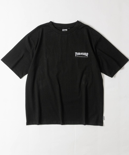 THRASHER(スラッシャー)の「【at】〔THRASHER/スラッシャー〕3Dファブリック ロゴプリントTシャツ FLAME/SKATE GOAT ショート丈有(Tシャツ/カットソー・メンズ・ホワイト系2/ブラック系1/ブラック系2/ホワイト系1・FREE/MEDIUM/LARGE)」の20枚目の写真
