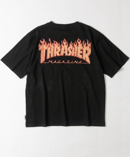 THRASHER(スラッシャー)の「【at】〔THRASHER/スラッシャー〕3Dファブリック ロゴプリントTシャツ FLAME/SKATE GOAT ショート丈有(Tシャツ/カットソー・メンズ・ホワイト系2/ブラック系1/ブラック系2/ホワイト系1・FREE/MEDIUM/LARGE)」の19枚目の写真