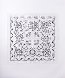 WARAIJOGO（ワライジョウゴ）の「【WARAIJOGO】大判ペイズリーバンダナ/スカーフ68×68cm(NEZ)（バンダナ/スカーフ）」