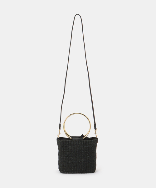 COTTO（コトゥー）の「【COTTO/コトゥー】mini ring bag（ショルダーバッグ・レディース・ブラック・FREE）」の8枚目の写真