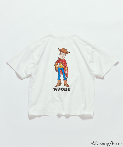 JOURNAL STANDARD relume(ジャーナルスタンダード レリューム)の「TOY STORY 5 /トイ・ストーリー 5 / 別注 FANTASY A&G INC プリント Tシャツ(Tシャツ/カットソー・メンズ・ホワイト/ブラック/ブラックミックス/ホワイト系その他/ブラック系その他・MEDIUM/LARGE)」の1枚目の写真