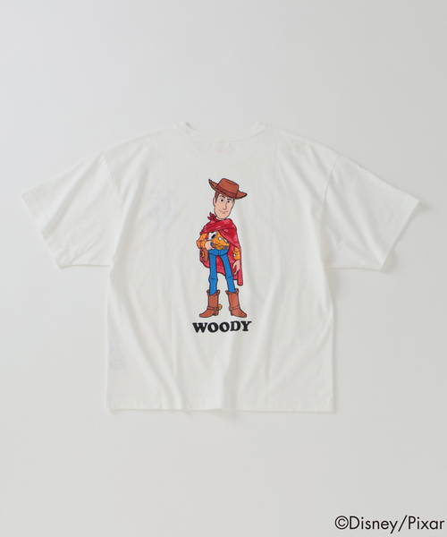 JOURNAL STANDARD relume(ジャーナルスタンダード レリューム)の「TOY STORY 5 /トイ・ストーリー 5 / 別注 FANTASY A&G INC プリント Tシャツ(Tシャツ/カットソー・メンズ・ホワイト/ブラック/ブラックミックス/ホワイト系その他/ブラック系その他・MEDIUM/LARGE)」の6枚目の写真