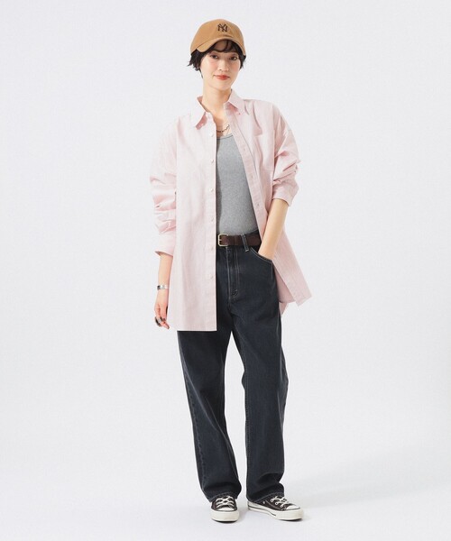 BEAMS BOY（ビームスボーイ）の「ボーイ デニム パンツ（デニムパンツ・レディース・インディゴブルー/ブラック・1/0/2）」の3枚目の写真