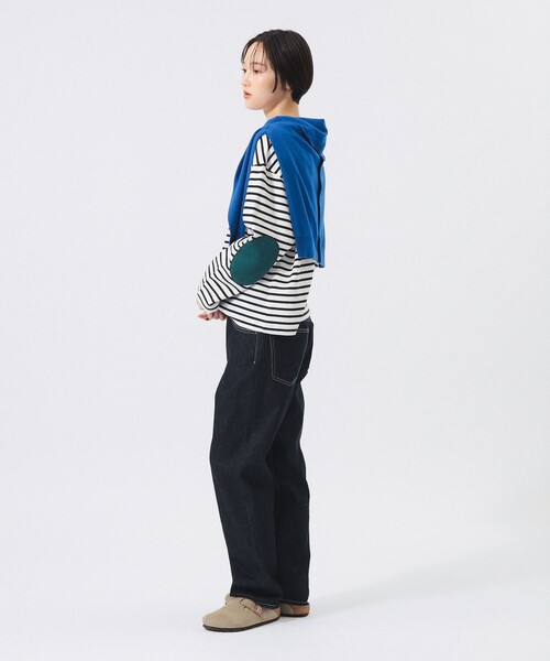 BEAMS BOY（ビームスボーイ）の「ボーイ デニム パンツ（デニムパンツ・レディース・インディゴブルー/ブラック・1/0/2）」の11枚目の写真