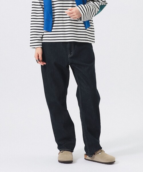 BEAMS BOY（ビームスボーイ）の「ボーイ デニム パンツ（デニムパンツ・レディース・インディゴブルー/ブラック・1/0/2）」の13枚目の写真