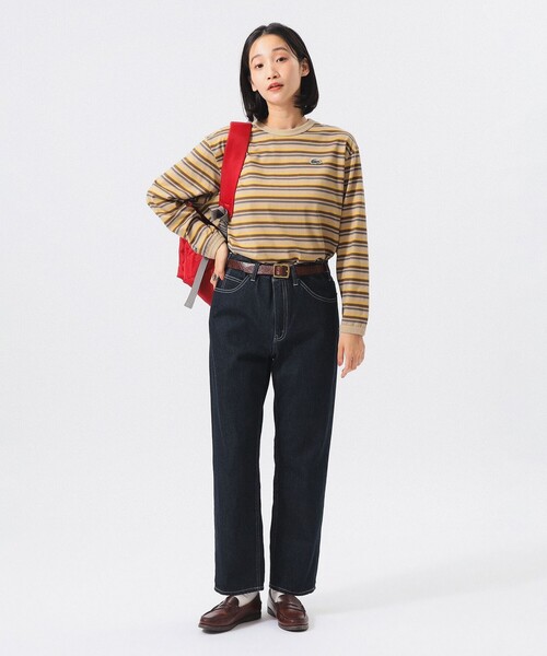BEAMS BOY（ビームスボーイ）の「ボーイ デニム パンツ（デニムパンツ・レディース・インディゴブルー/ブラック・1/0/2）」の14枚目の写真